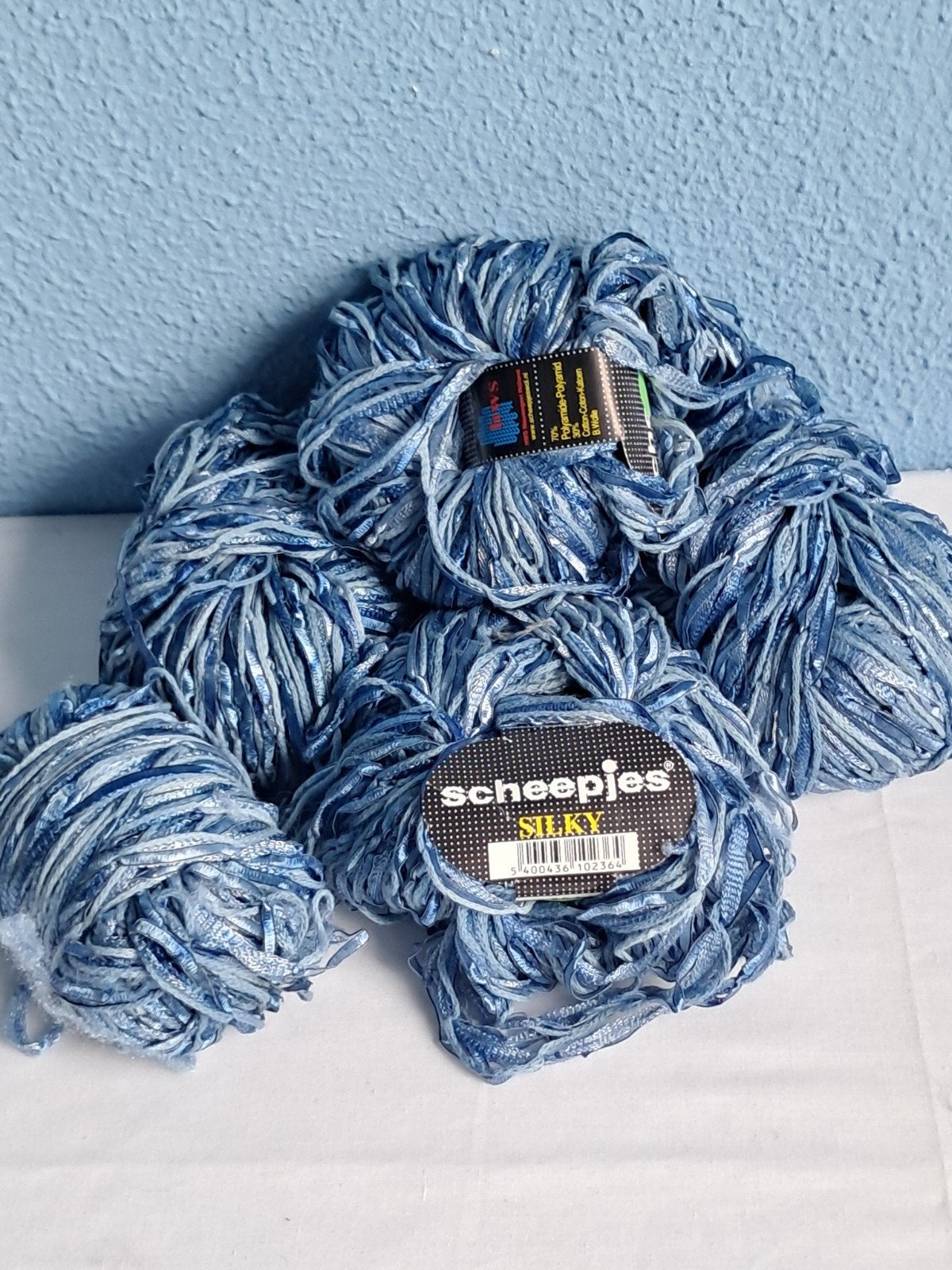 Scheepjes Silky fantasiegaren., Hobby en Vrije tijd, Breien en Haken, Ophalen of Verzenden