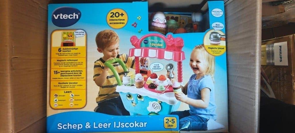VTech Schep & Leer IJscokar Interactief Speelgoed NIEUW, Ophalen of Verzenden, Nieuw, 0 tot 6 maanden