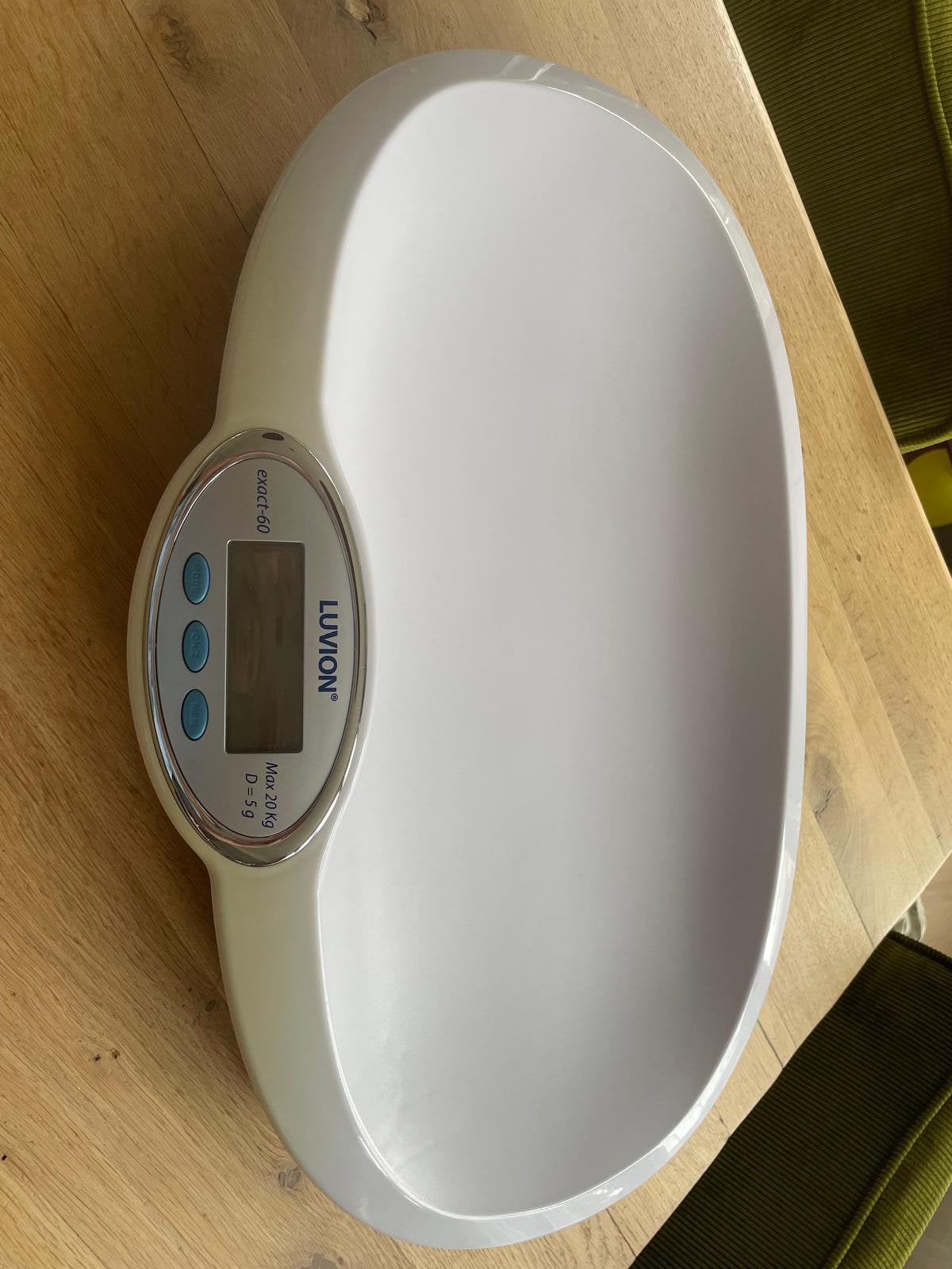 Babyweegschaal Luvion Deluxe exact-60, 1 tot 500 gram, Ophalen of Verzenden, Zo goed als nieuw, Personenweegschaal