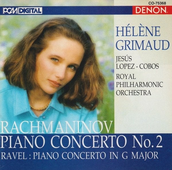 Rachmaninov & Ravel: Piano Concertos - Hélène Grimaud CD, Soloconcert, Modernisme tot heden, Ophalen of Verzenden, Inclusief boekje