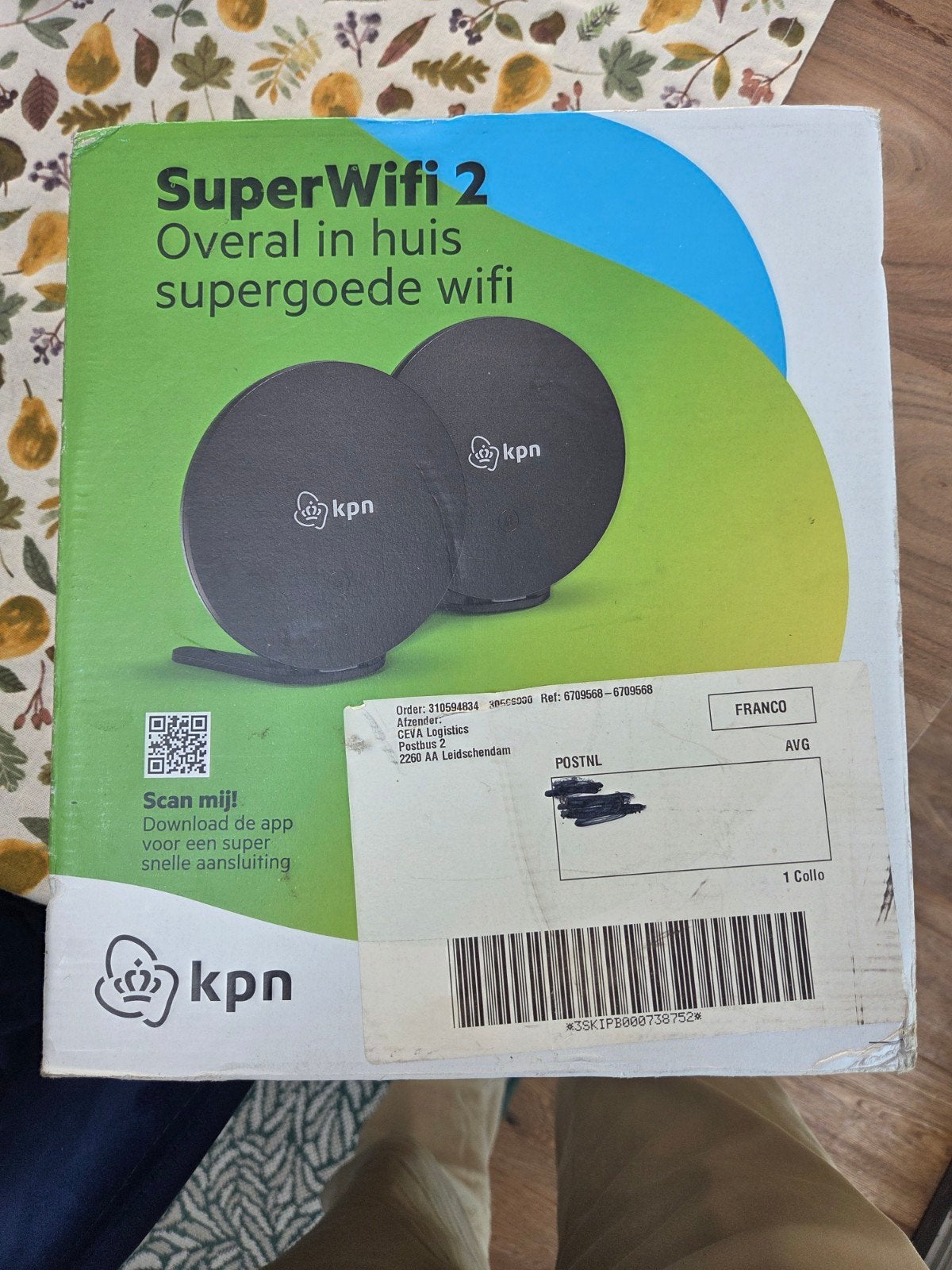 KPN SuperWifi 2 set (2 stuks) - Nieuw in doos, Computers en Software, WiFi-versterkers, Ophalen of Verzenden, Nieuw, KPN