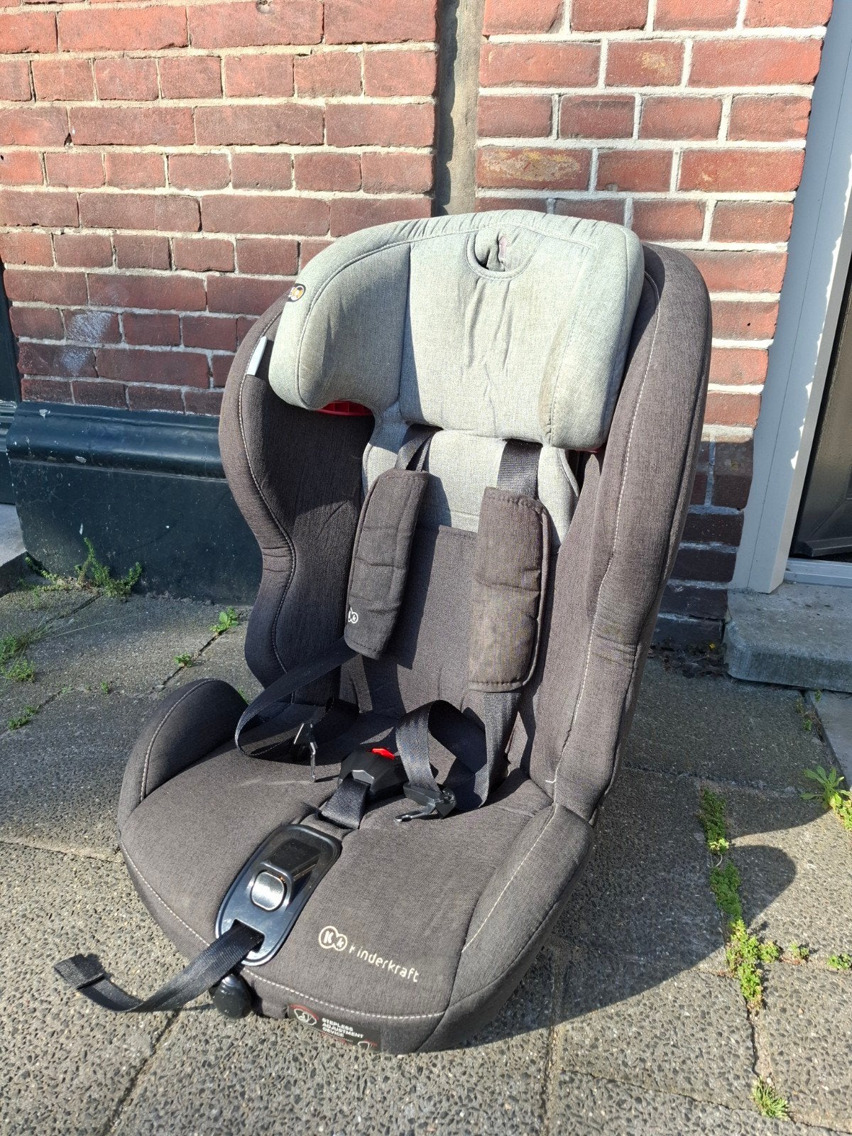 Kinderkraft Safety-Fix autostoel Isofix, Autogordel of Isofix, Gebruikt, Verstelbare rugleuning, Ophalen