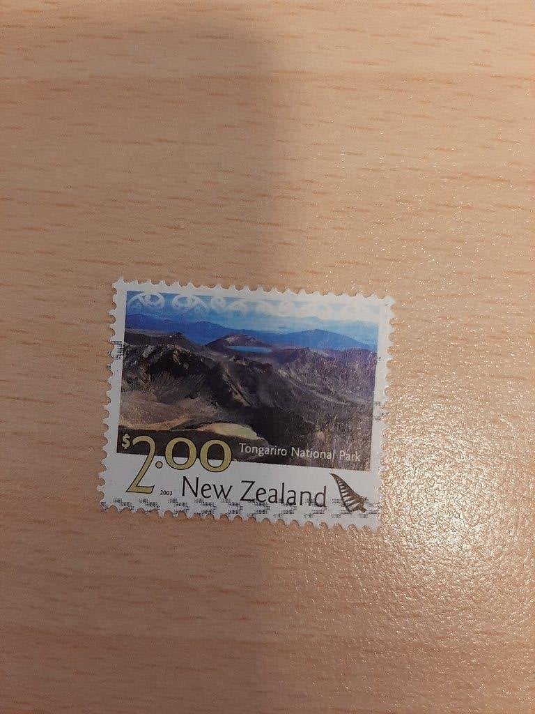 Nieuw Zeeland Tongariro National Park, Verzenden, Gestempeld