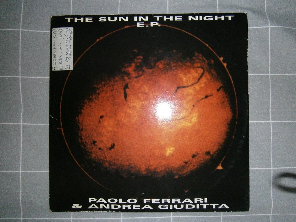 Paolo Ferrari & Andrea Giuditta – The Sun In The Night E.P., Ophalen, Gebruikt, Hardcore, Import
