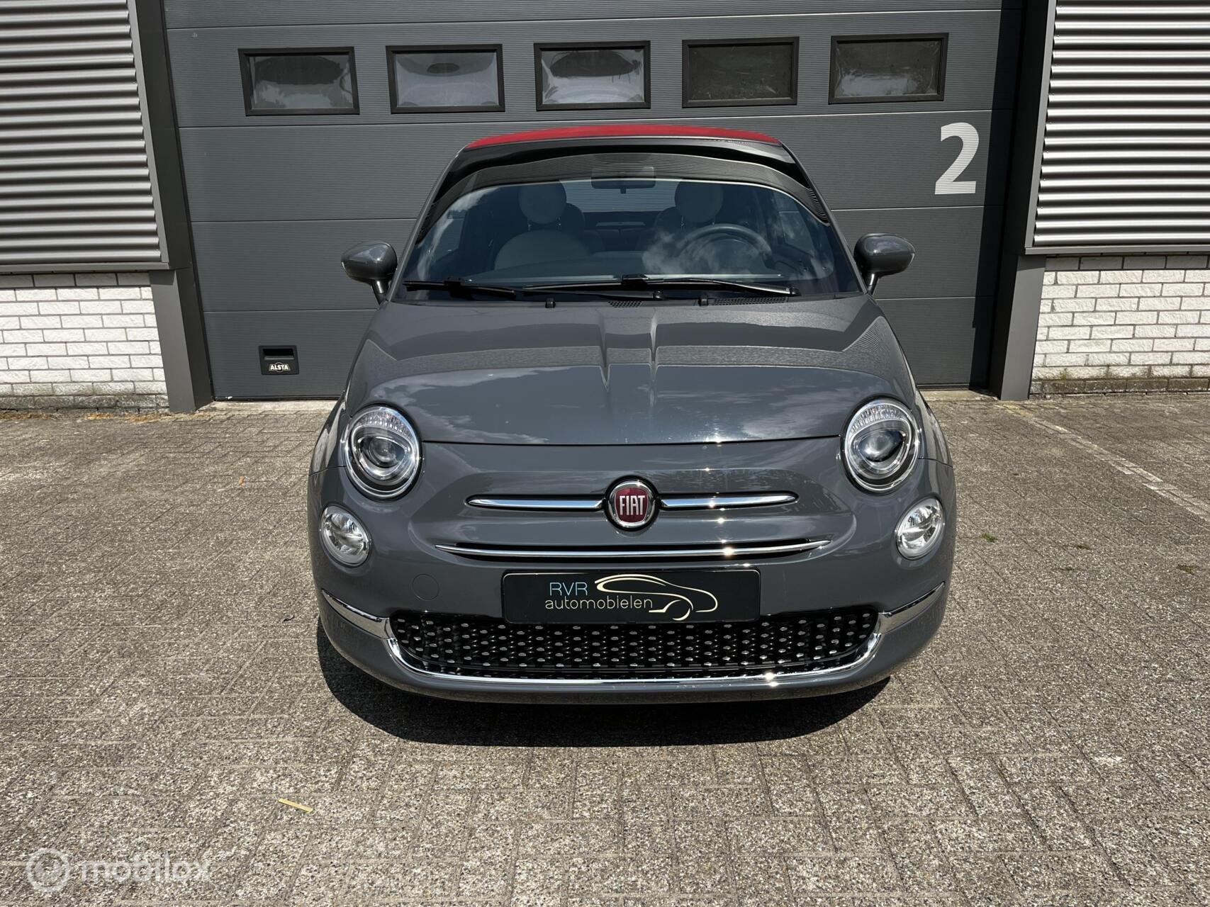 Fiat 500 C 1.0 Hybrid Dolcevita, Auto's, Voorwielaandrijving, Gebruikt, Zwart, Cabriolet