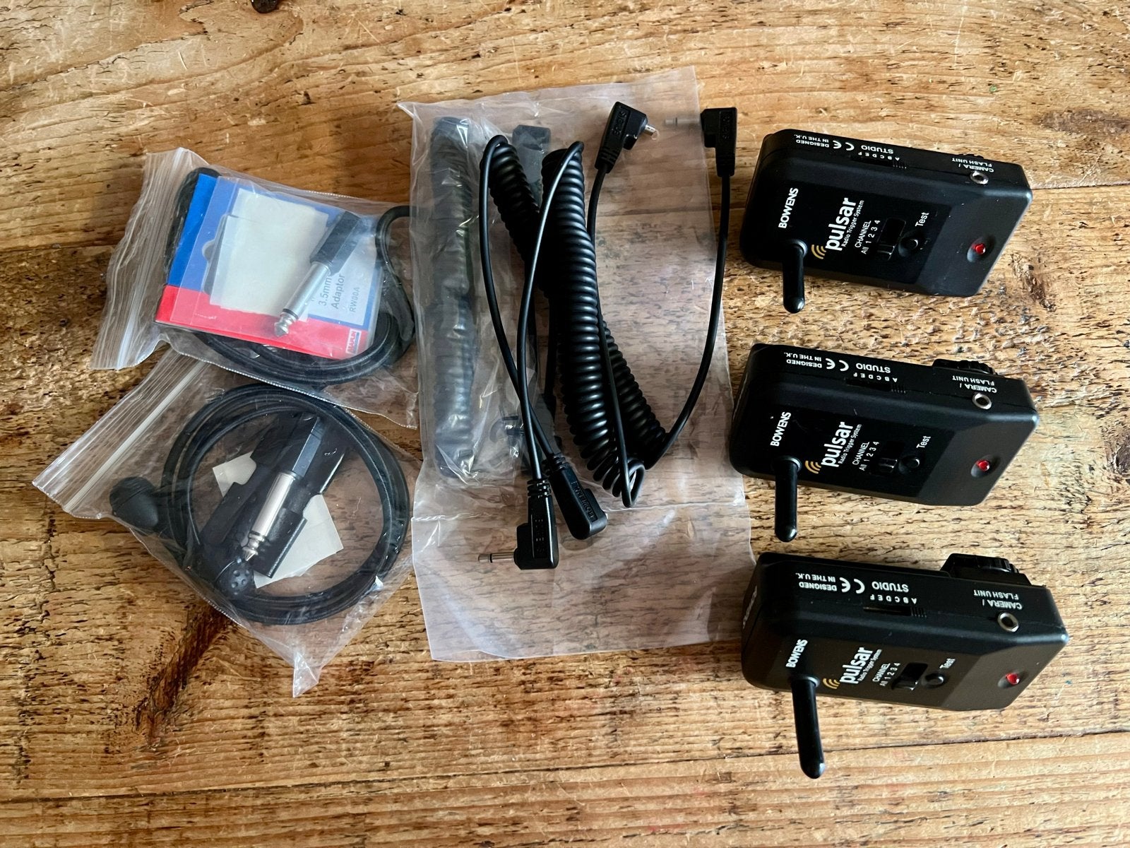 Bowens Pulsar Radio Trigger Systeem voor Studioflitsers, Overige merken, Afstandsbediening, Ophalen of Verzenden, Gebruikt