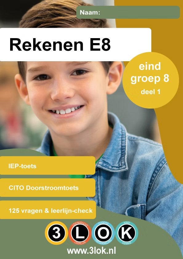 IEP Taalverzorging E8 Oefenen voor de Doorstroomtoets, Ophalen of Verzenden, Zo goed als nieuw