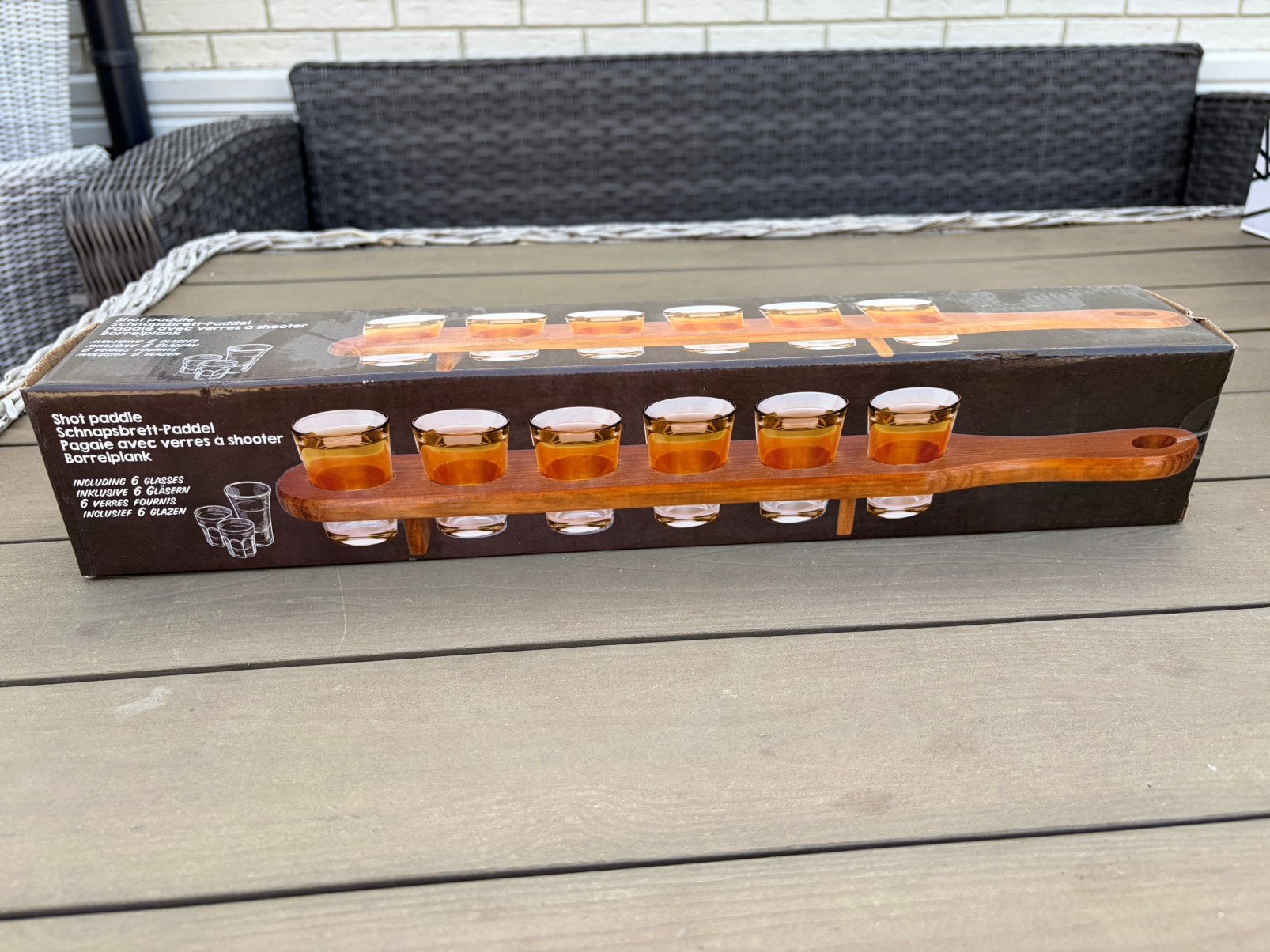 Shot paddle inclusief glazen, Ophalen, Nieuw, Overige typen
