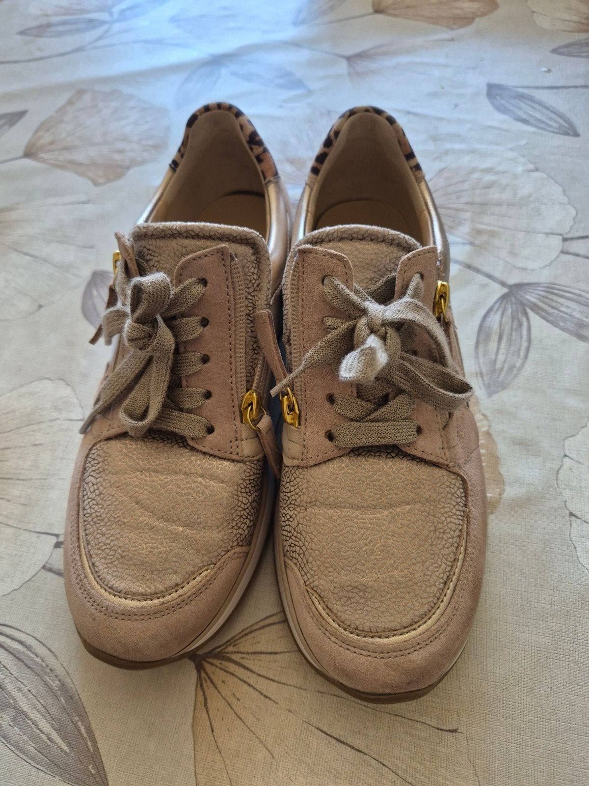nieuwstaat Gabor sneakers 39, Verzenden, Beige, Gabor, Sneakers of Gympen