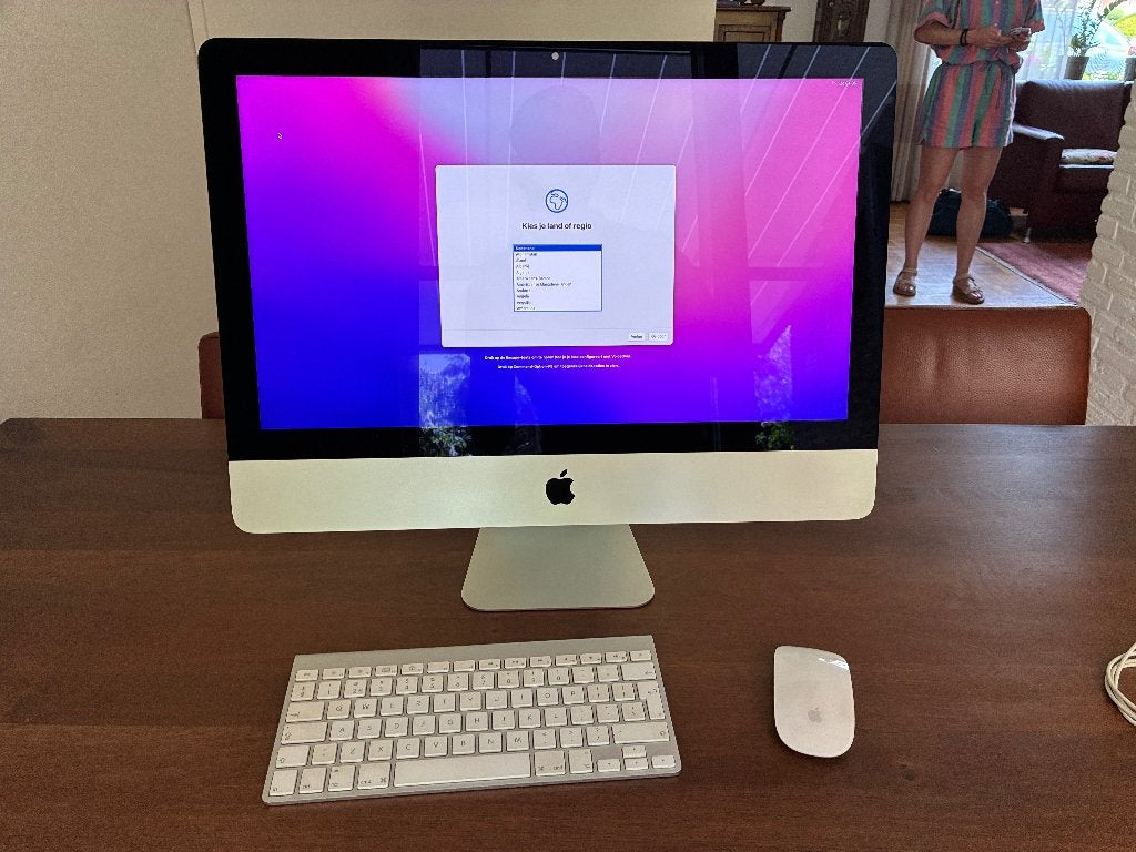 Imac 21.5 inch, late 2015, SSD, compleet, Computers en Software, Apple Desktops, Ophalen, IMac, Zo goed als nieuw, 3 tot 4 Ghz