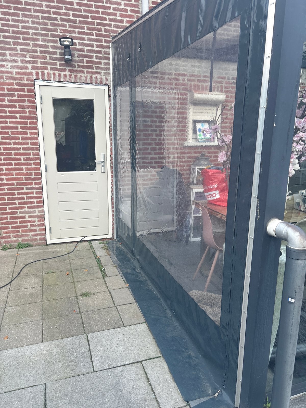 Veranda Gumax Serre 6x3m met glazen dak en schuifwanden, Tuin en Terras, Ophalen of Verzenden, Gebruikt, Serre