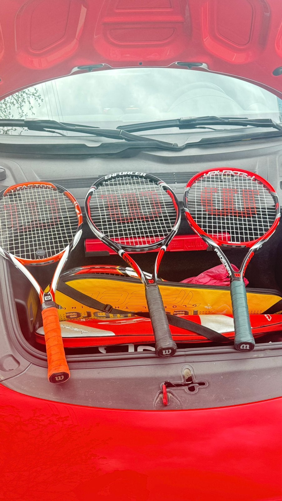 Tennis rackets, Overige merken, Ophalen of Verzenden, Zo goed als nieuw, Racket