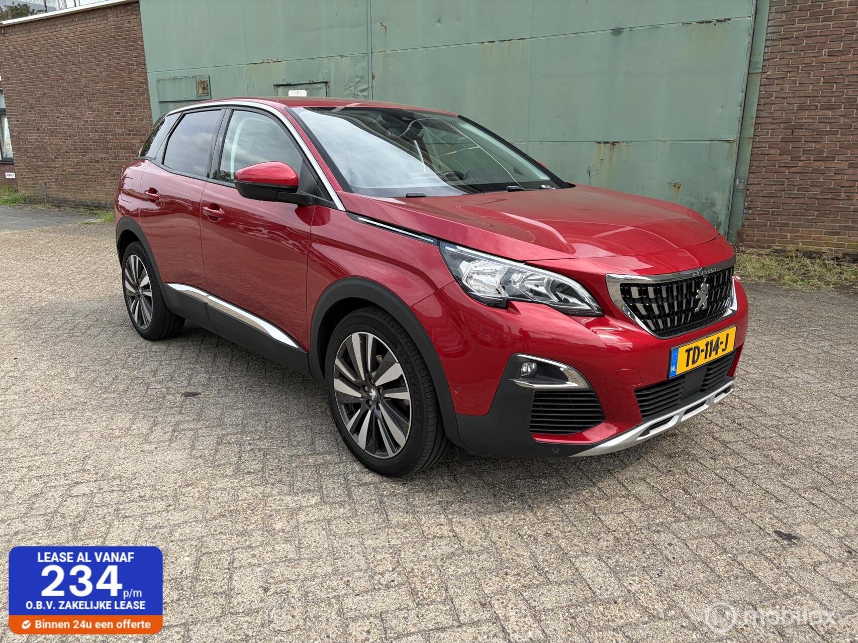 Peugeot 3008 1.5 BlueHDi Blue Lease Premium, Auto's, Gebruikt, Euro 6, 4 cilinders, Origineel Nederlands