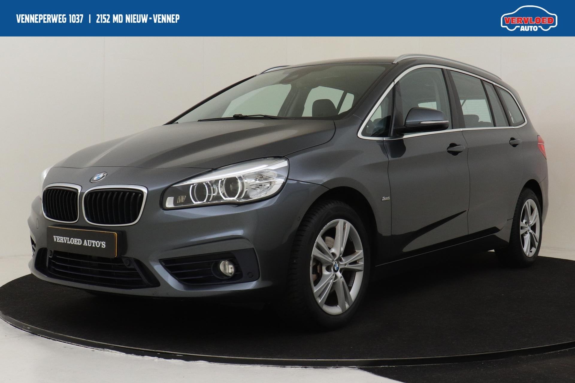 BMW 2-serie Gran Tourer 218I 7P. HIGH EXECUTIVE -HIFI|LEDER|, Auto's, BMW, 136 pk, Gebruikt, 2-Serie Gran Tourer, 7 stoelen