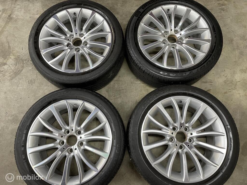 18'' Set BMW 5-serie F10/F11 ('10-'13) 36116883414, 18 inch, Gebruikt, Velg(en), Ophalen of Verzenden