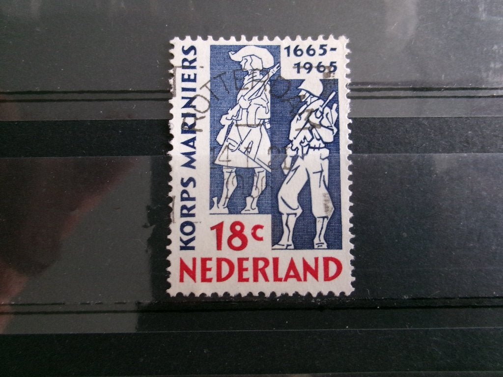 1965 - korps mariniers (966d), Postzegels en Munten, Verzenden, Gestempeld