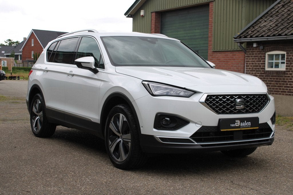 SEAT Tarraco 1.4 TSI e-Hybrid PHEV Xcellence SOh 97,4% NAVI, Auto's, Seat, Stof, 4 cilinders, Wit, Plug-in hybride