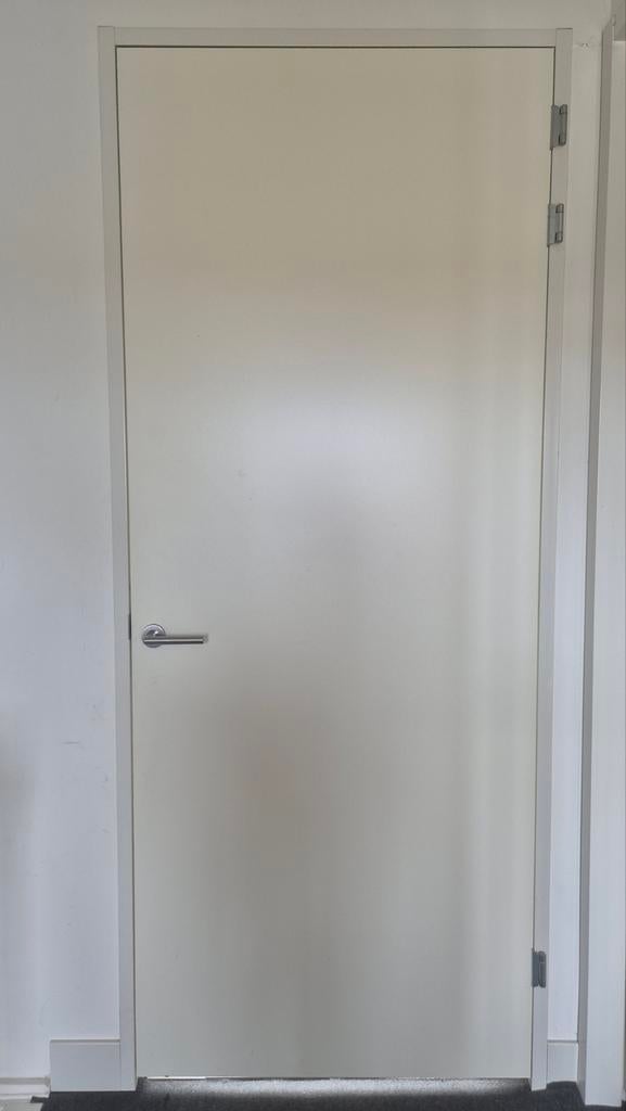 Berkvens stompe deur incl stalen kozijn linksdraaiend, Ophalen, 80 tot 100 cm, 215 cm of meer, Binnendeur