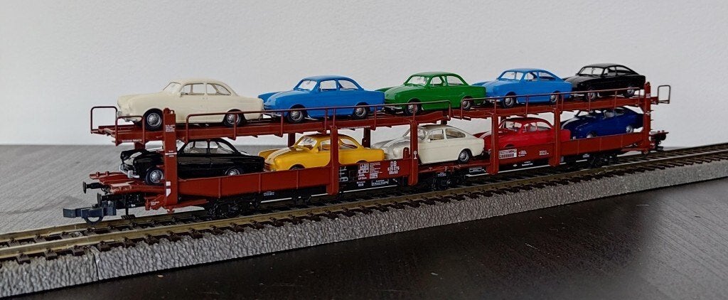 Roco/KMB autotransporters DB tijdperk III, Ophalen, Gelijkstroom, Roco, Nieuw
