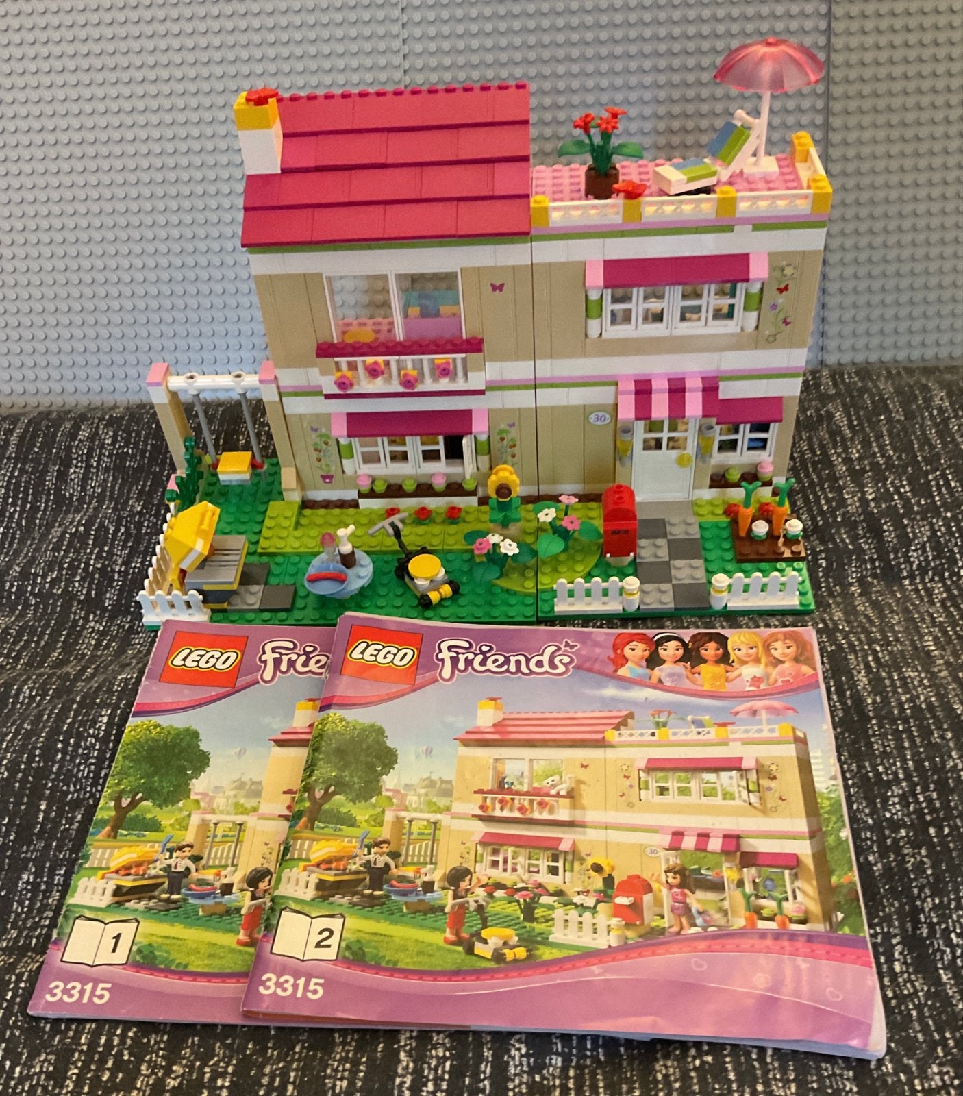 Lego Friends Olivia’s Huis 3315 met handleidingen, Ophalen, Zo goed als nieuw