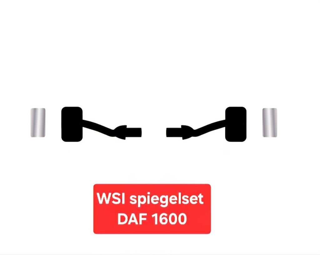 DAF 1600 torpedo spiegelset, Ophalen of Verzenden, Nieuw, Bus of Vrachtwagen, Wsi