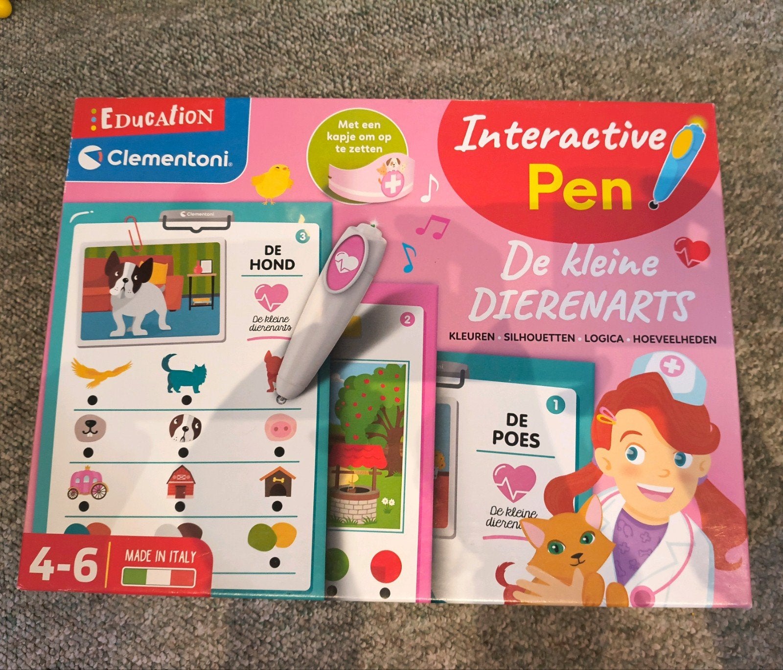 Clementoni de kleine dierenarts, Ophalen of Verzenden, Zo goed als nieuw, Met geluid