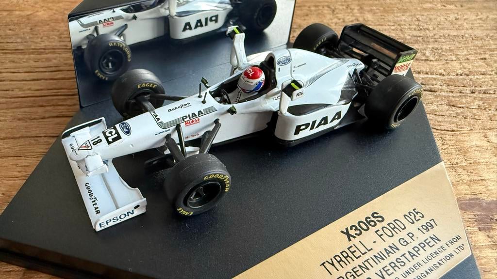 Onyx Tyrrell Ford 025 Jos Verstappen 1997 F1 1:43, Auto, 1:32 tot 1:50, Nieuw, Ophalen