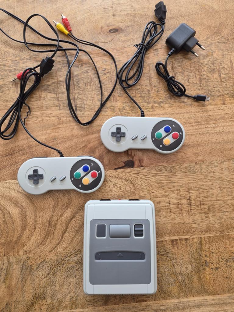 Reteo spelcomputer 620 ganes, Spelcomputers en Games, Spelcomputers | Nintendo NES, Ophalen, Nieuw, Met 2 controllers, Met games