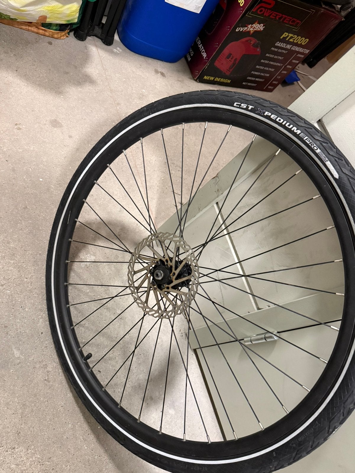 Fietswiel, Fietsen en Brommers, Ophalen, Zo goed als nieuw, Band