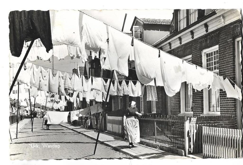 U101 Urk  wasdag, Verzenden, 1940 tot 1960, Gelopen, Flevoland