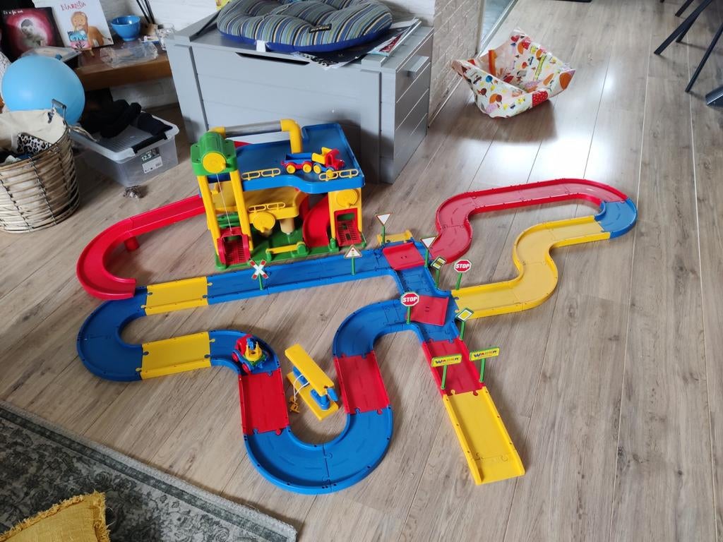 Wader autogarage, Ophalen, Gebruikt