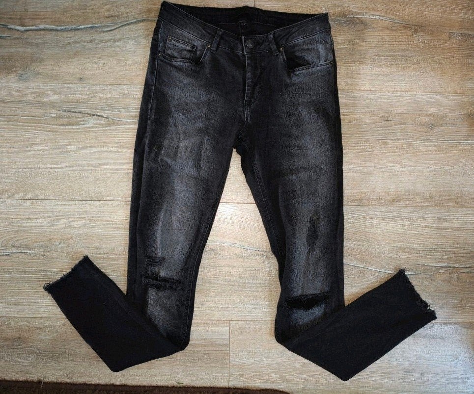 Zwarte jeans van Seven Sisters in maat W29., Ophalen, Zwart