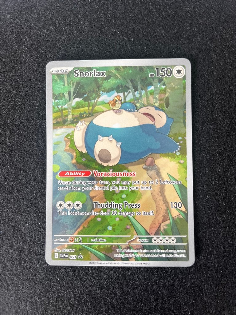 Snorlax SVP 051, Ophalen of Verzenden, Nieuw, Losse kaart, Foil