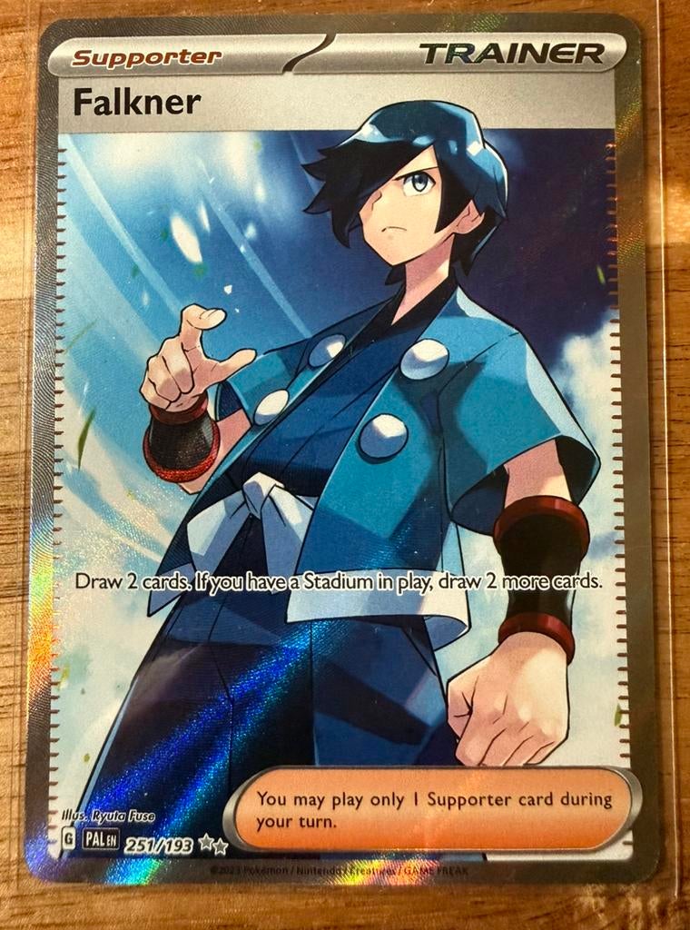 Falkner supporter 251/193 Paldea evolved, Ophalen of Verzenden, Nieuw