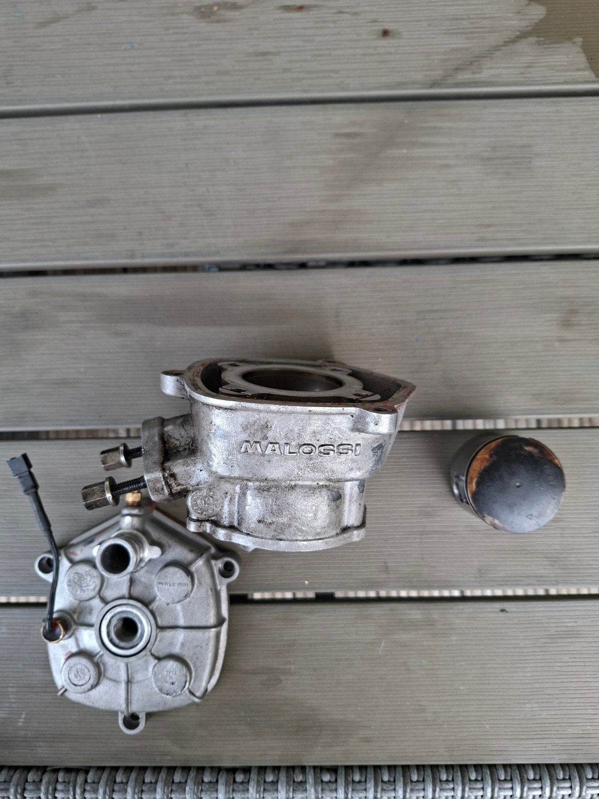 80cc MHR Team Derbi, Ophalen of Verzenden, Gebruikt, Cilinder, Malossi MHR