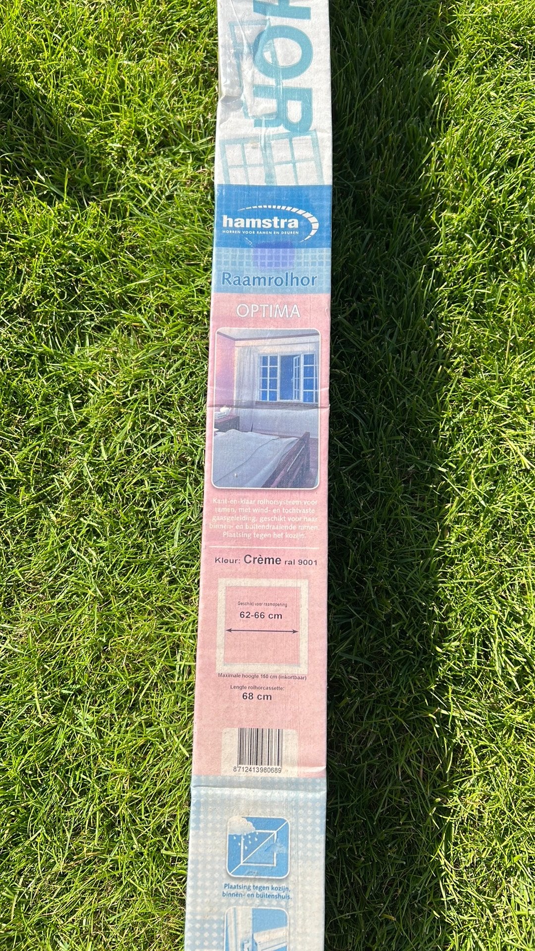 Hamstra Raamrolhorren Optima Crème 9001, Ophalen of Verzenden, Nieuw