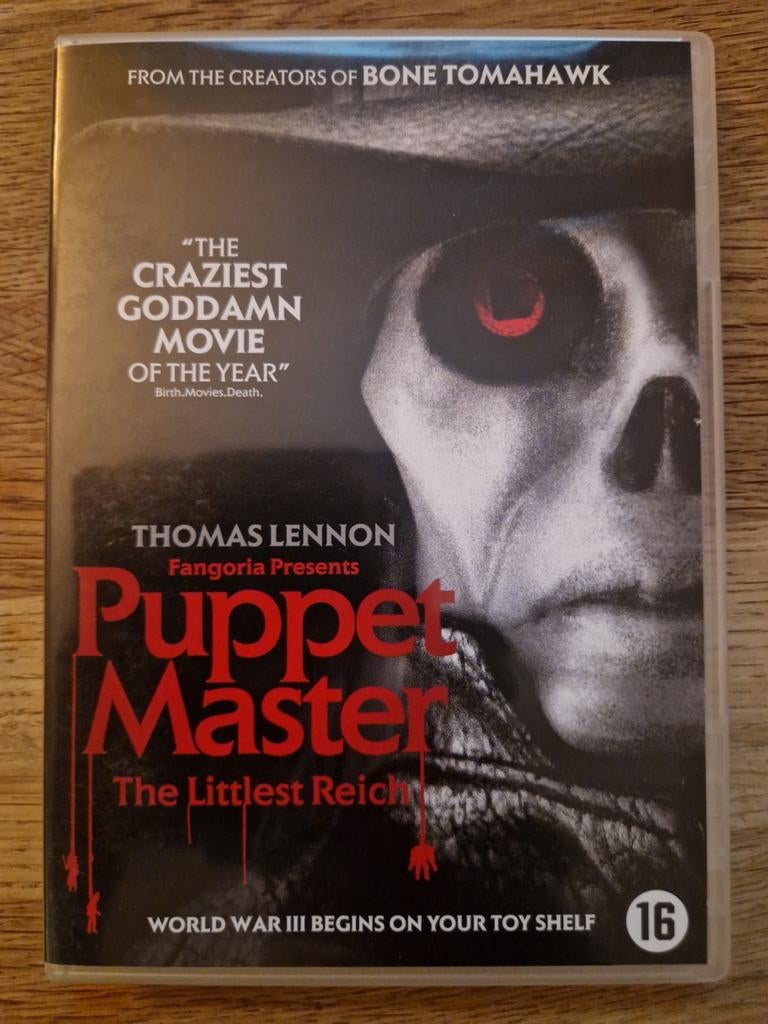 Puppet master the littlest reich, Cd's en Dvd's, Dvd's | Horror, Alle leeftijden, Ophalen of Verzenden, Zo goed als nieuw, Overige genres