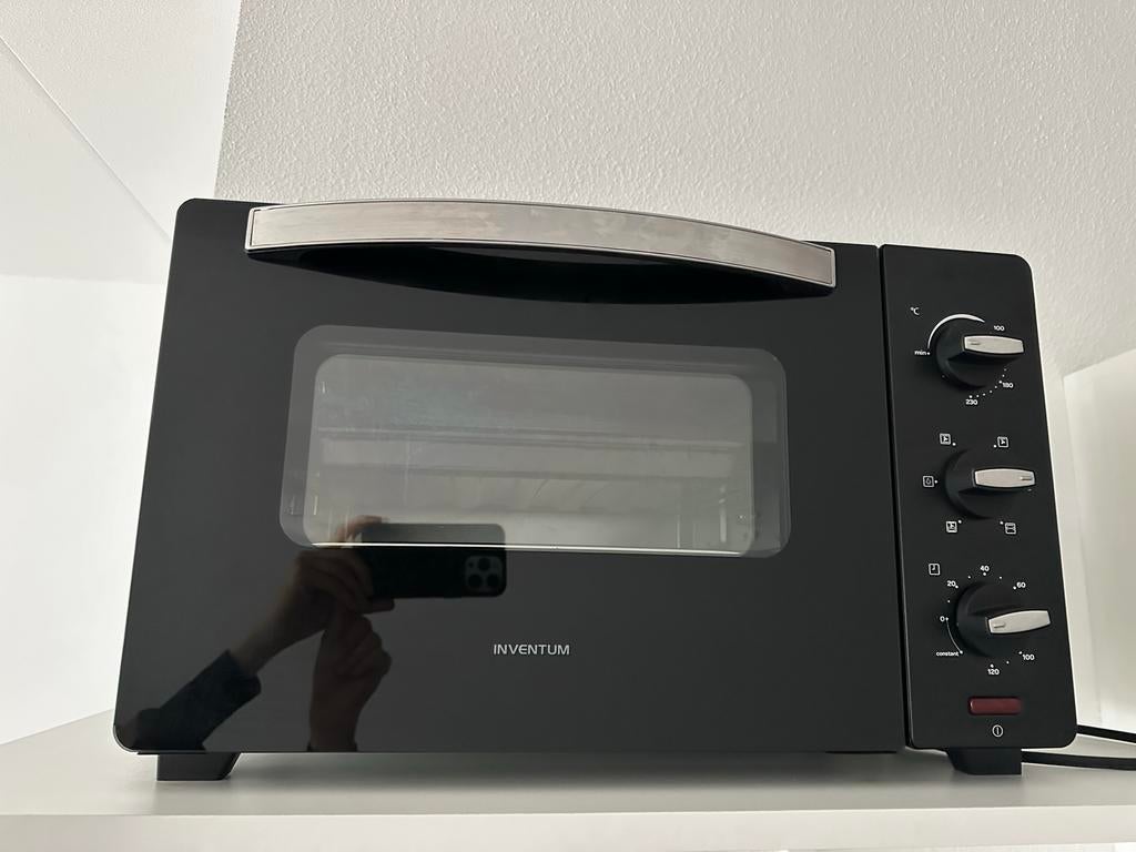 Inventum Mini-oven - Compact en veelzijdig, Ophalen, Minder dan 45 cm, Zo goed als nieuw, Inventum