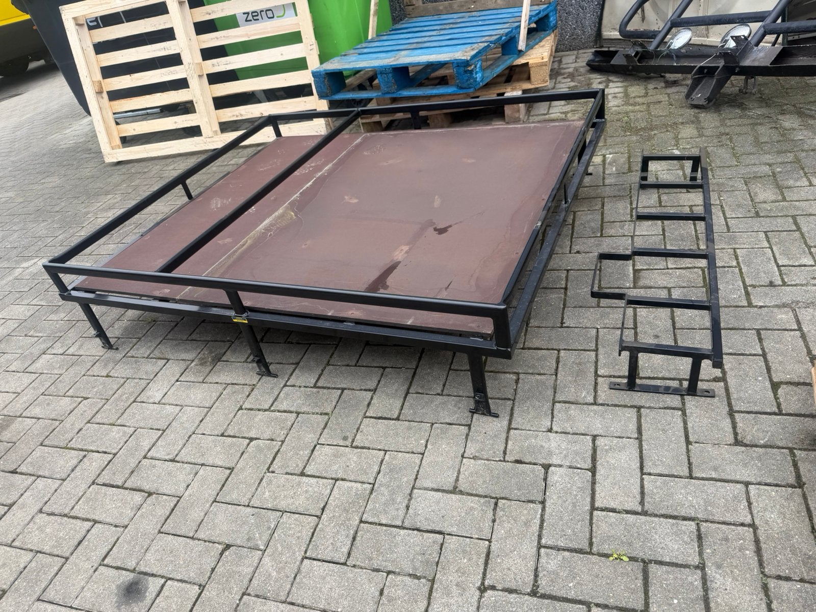 Land rover defender / series roofrack / dakrek, Ophalen, Zo goed als nieuw