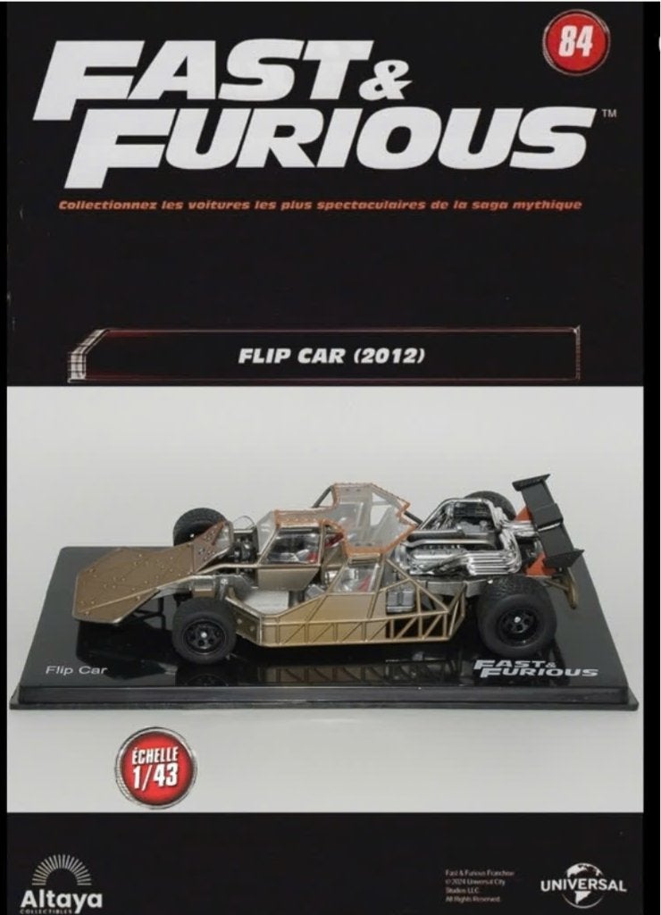 Flip Car 2012 schaal 1/43 FAST & FURIOUS ALTAY # 84, Hobby en Vrije tijd, Verzenden, Nieuw, Auto, Overige merken