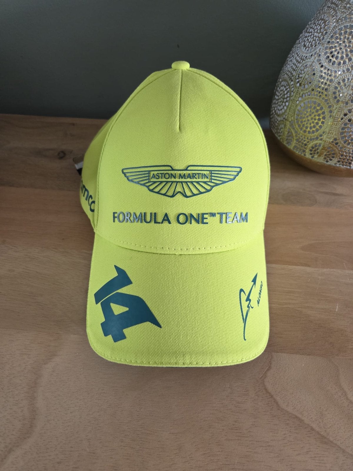 Aston Martin F1 Alonso Cap, Ophalen of Verzenden, Zo goed als nieuw, One size fits all, Pet