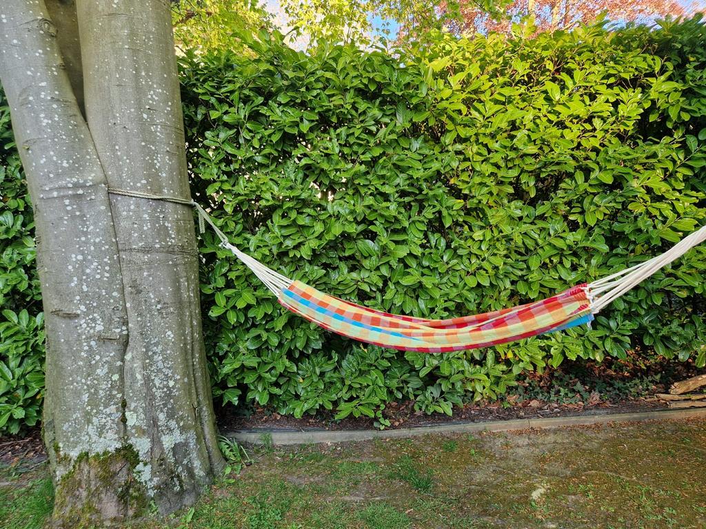Kleurrijke Amazonas hangmat voor ontspanning, Tuin en Terras, Ophalen, Gebruikt, Eenpersoons, Binnen