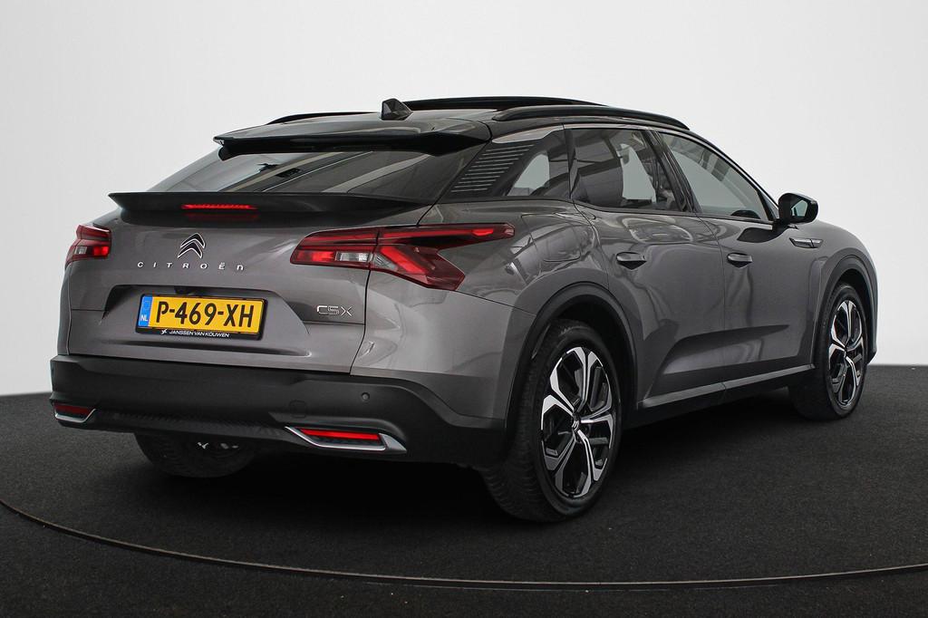 Citroen C5 X 1.6 Plug-in Hybrid 225 Shine / Pano / Leder / S, Auto's, Citroën, 1350 kg, Gebruikt, 4 cilinders, Lichtsensor