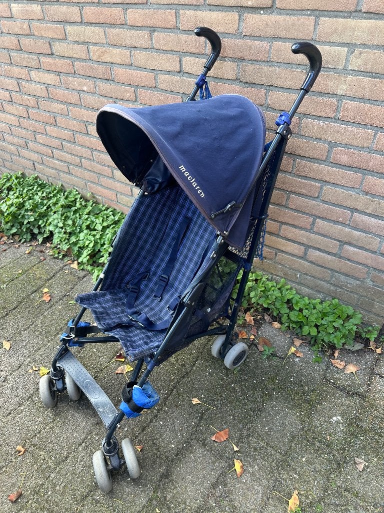 Buggy Maclaren €10,-, Kinderen en Baby's, Ophalen, Gebruikt, Maclaren, Verstelbare rugleuning
