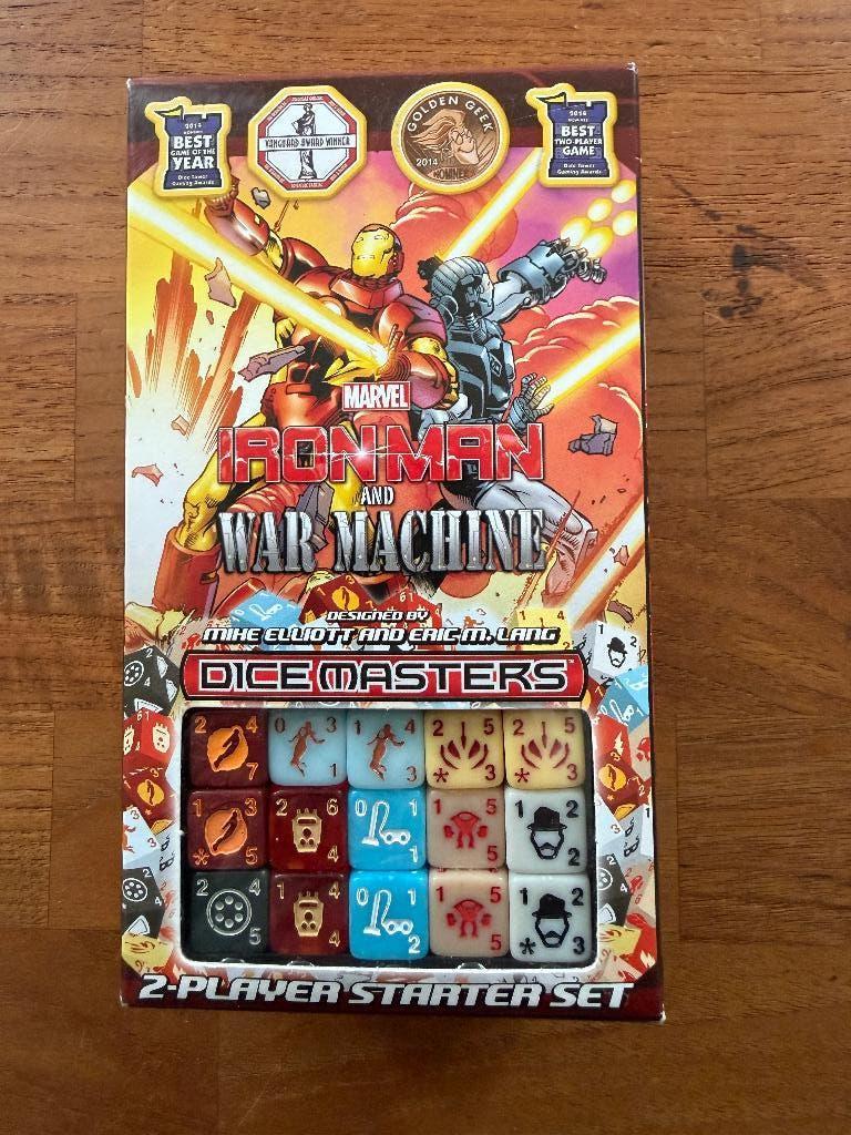 Marvel Dice Masters: Iron Man and War Machine Starter Set, Ophalen of Verzenden, Nieuw, Marvel