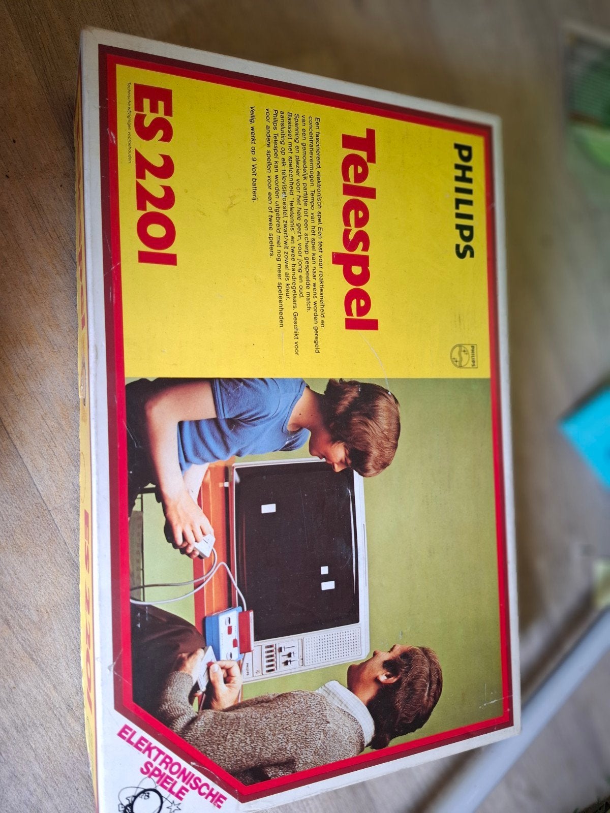 Philips Tele-Spel ES 2201 - Vintage Gaming Console, Spelcomputers en Games, Ophalen, Gebruikt