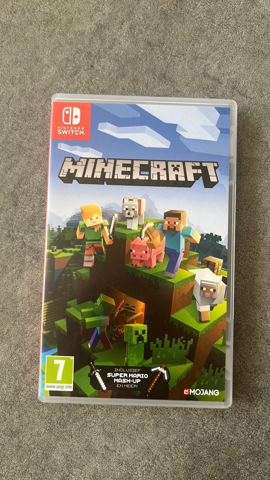 Minecraft voor nintendo switch 1, 3 spelers of meer, Ophalen, Zo goed als nieuw, Vanaf 7 jaar
