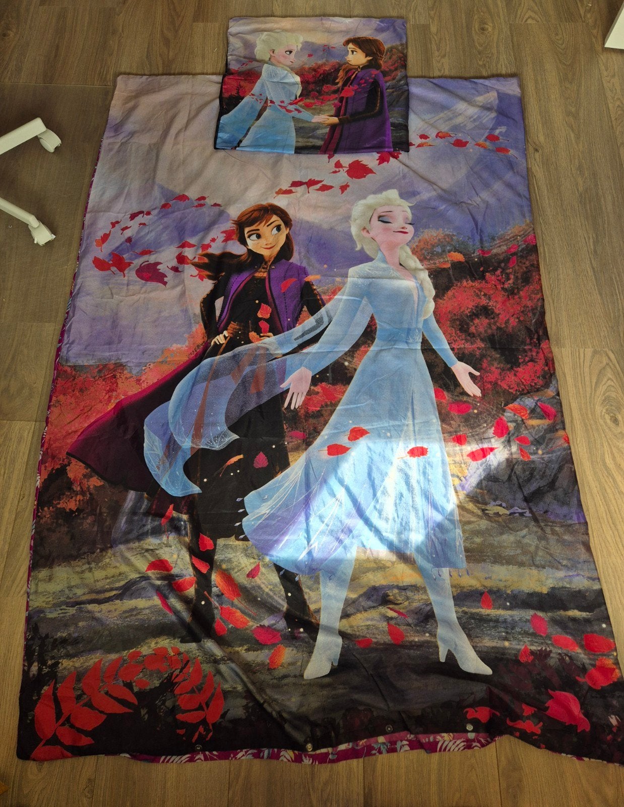Frozen dekbed, Huis en Inrichting, Gebruikt, Eenpersoons, Meerkleurig, Ophalen of Verzenden