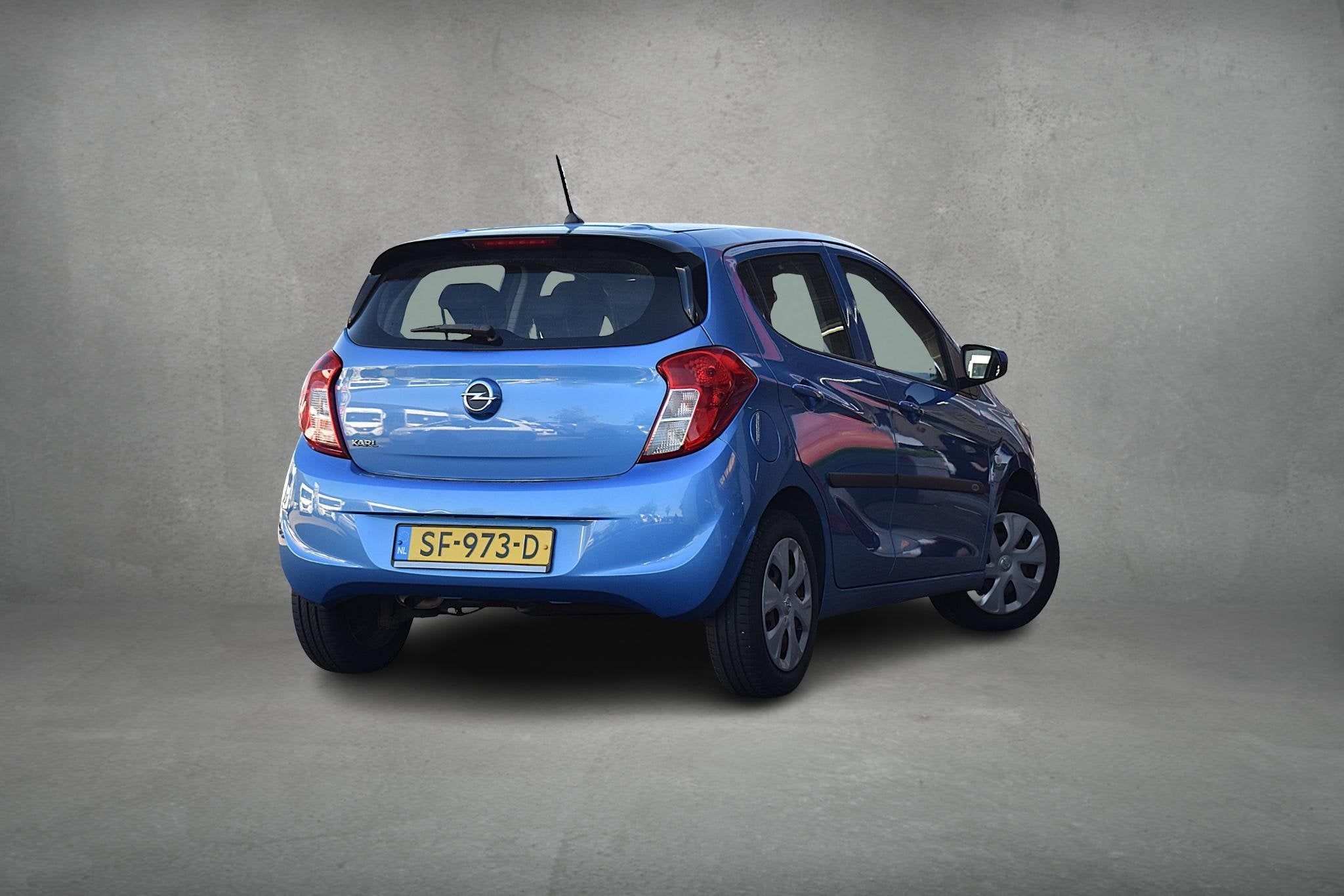 Opel KARL 1.0 ecoFLEX Edition | Cruise | Airco | Elektrische, Auto's, 839 kg, Stof, Gebruikt, Blauw
