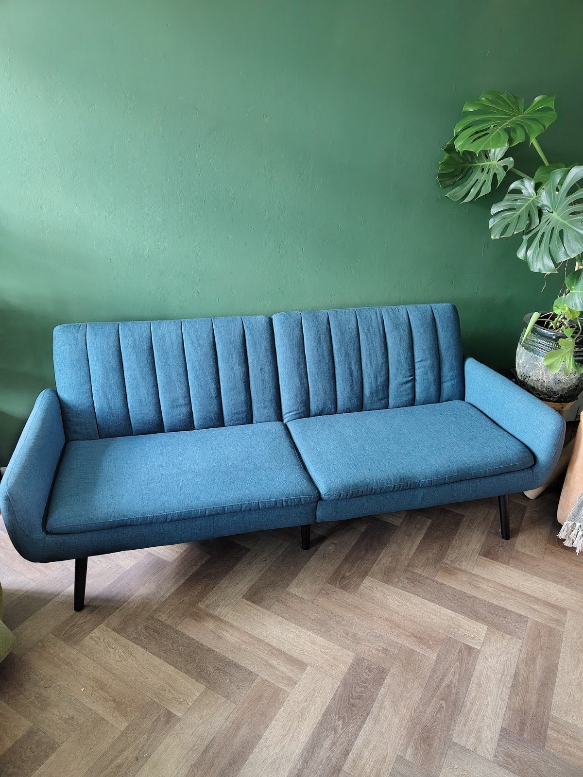 Slaapbank (2.5 sits) Jysk, Ophalen, Gebruikt, 150 tot 200 cm, 75 tot 100 cm
